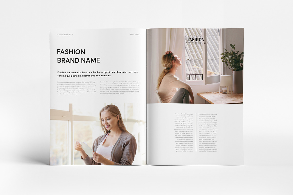 Look Book Magazine Template I Canva, a Magazine Template by PixWork (Photo 7 of 9)