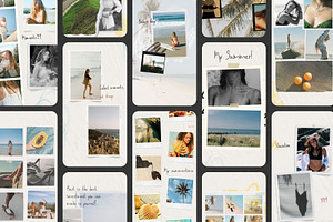 Canva Instagram Summer Templates