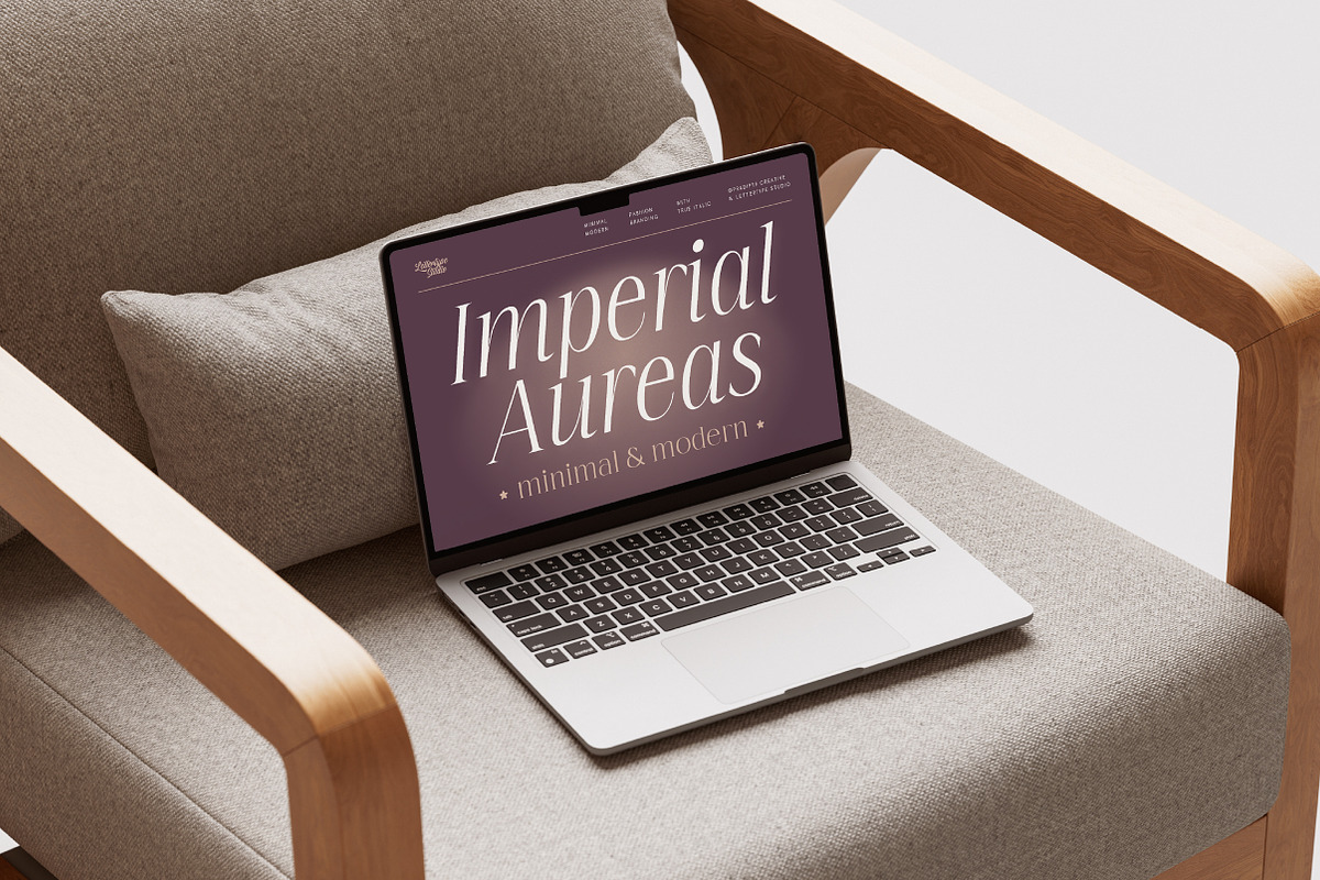 Imperial Aureas a Minimal Serif, a Serif Font by Lettertype Studio (Photo 4 of 16)