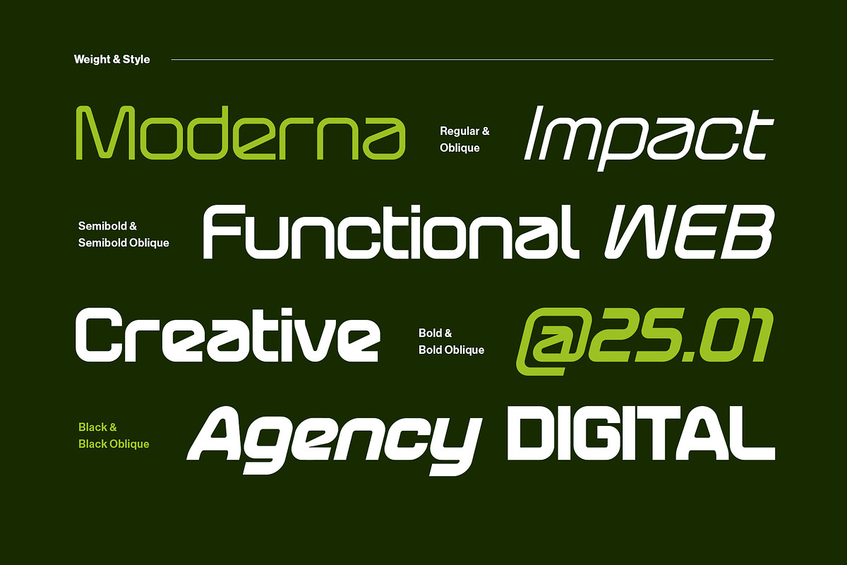 Practive Font Family, a Sans Serif Font by sentype (Photo 4 of 8)
