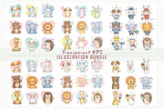 100 Charming animal illustrations, an Animal Illustration by Sofia's Fashion (Thumbnail 3 of 3)