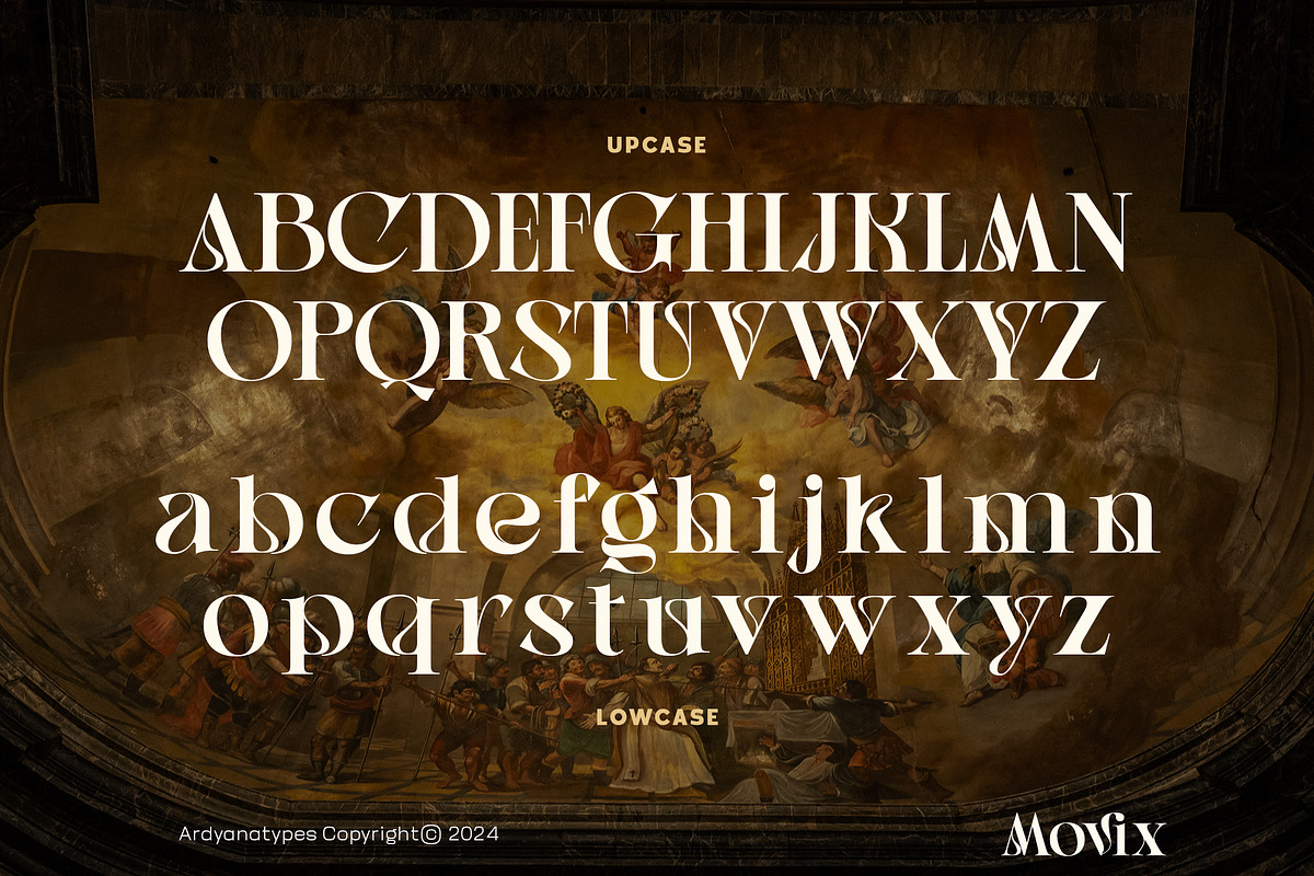 Movix, a Serif Font by Ardyanatypes (Photo 9 of 12)