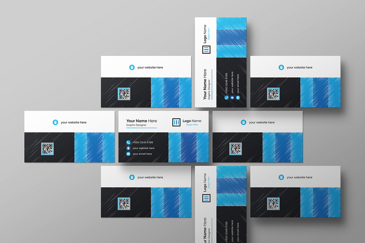 Business Card Design Template, a Business Card Template by mijli (Photo 13 of 16)