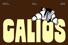 Calios - Bold Condensed Logo Font