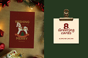 Cozy Christmas toys, a Seasonal Illustration by Creative Gallery (Thumbnail 2 of 11)