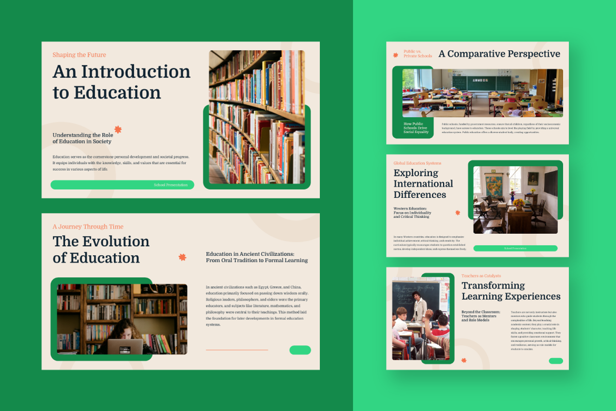 School Google Slides Presentation, a Presentation Template by Bilicube Studio (Photo 2 of 5)