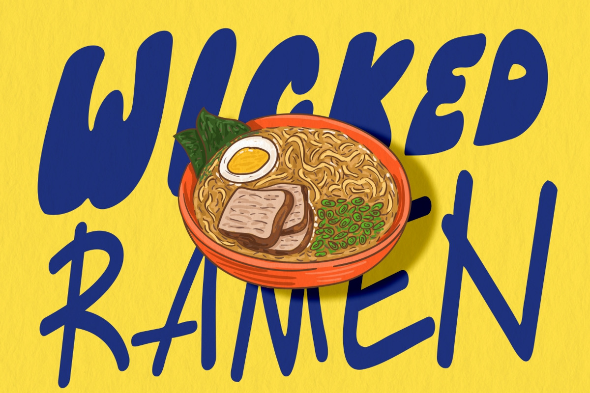Quick Takeaway fast food fonts, a Sans Serif Font by Fat Hamster (Photo 9 of 17)