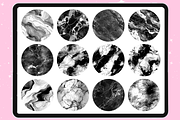 Marble Texture procreate brushes, a Brush Add-On by Revabrush (Thumbnail 3 of 9)