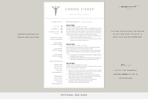 Nurse Resume Template CV