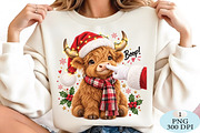 Christmas Cow Nose Boop PNG, a Seasonal Illustration by Daily.Designs (Thumbnail 2 of 5)