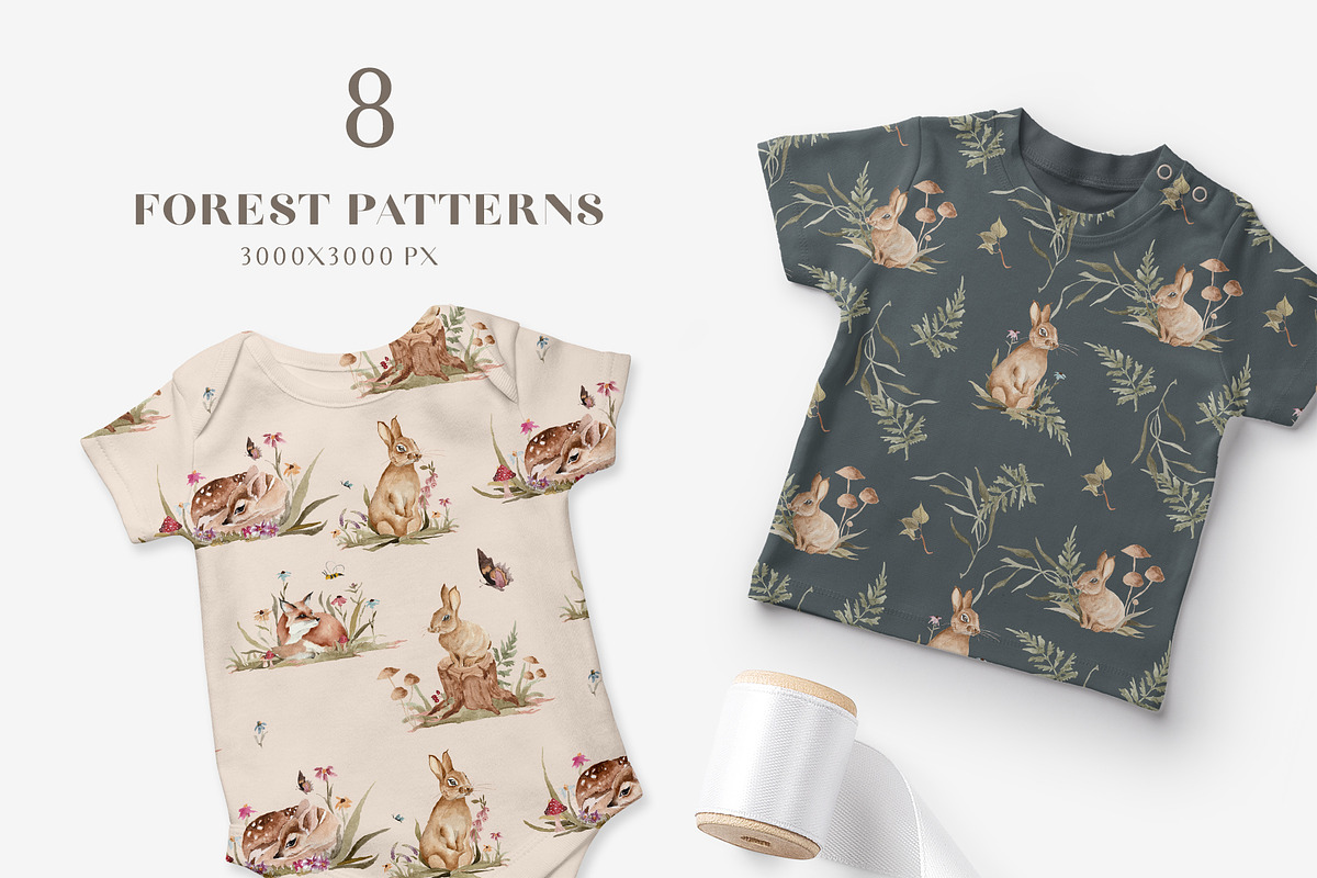 Whimsical Forest Animals Woodland, an Animal Illustration by Grace Noboa Illustrations (Photo 6 of 10)