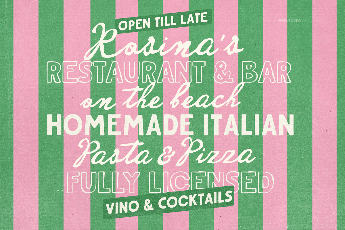 Cantina Riviera Font Duo, a Handwritten Font by Nicky Laatz (Photo 14 of 24)