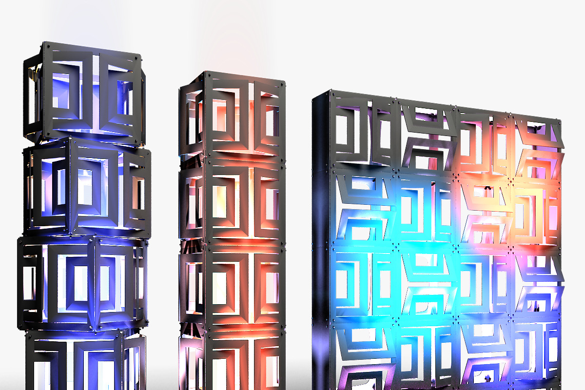 Stage Decor Collection 3 -  (9 PCS), an Architecture 3D Model by akerStudio (Photo 8 of 64)