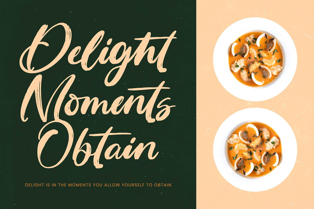 Routine Oldnight Modern Brush Font, a Script Font by Letterena Studios Script (Photo 17 of 20)