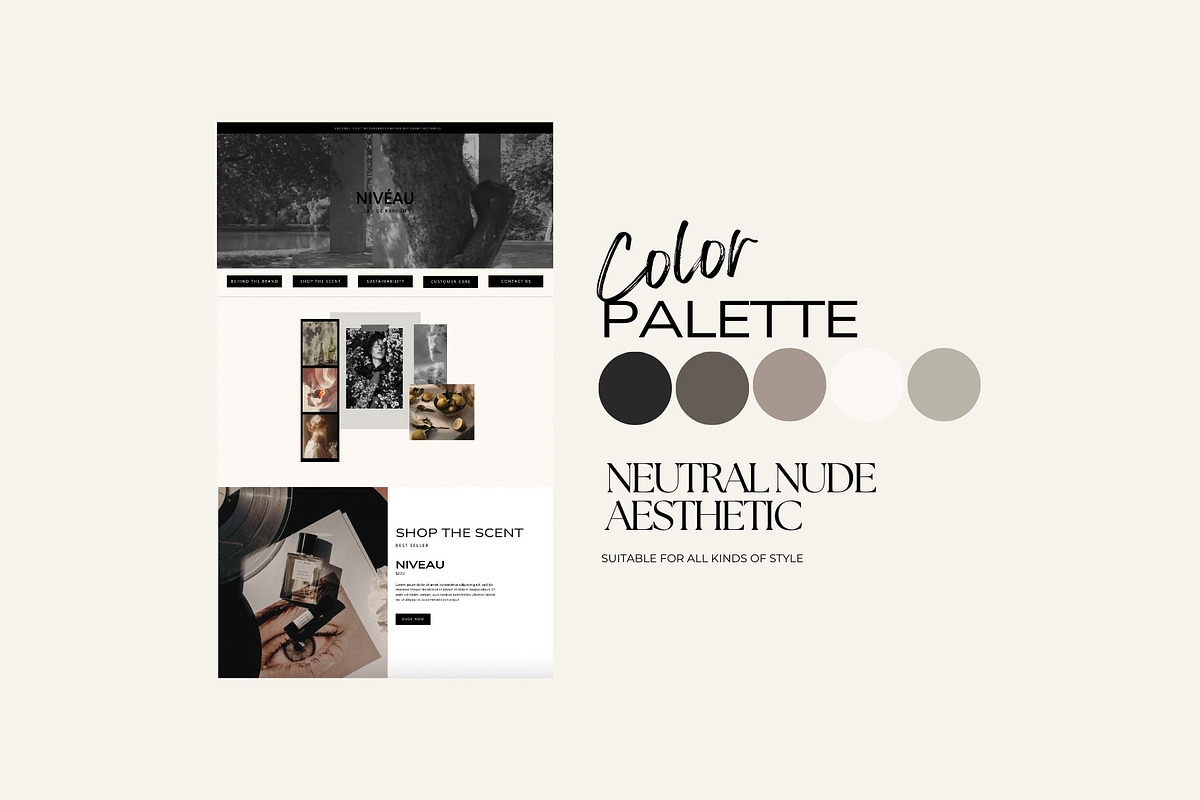 Canva One-Page Sales Page Template, a Landing Page Template by Ivyandpalette (Photo 2 of 7)