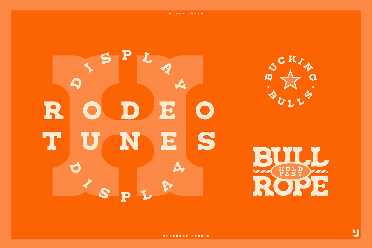 Rodeo Tunes - Western Slab Serif, a Slab Serif Font by UppercapType (Photo 10 of 21)