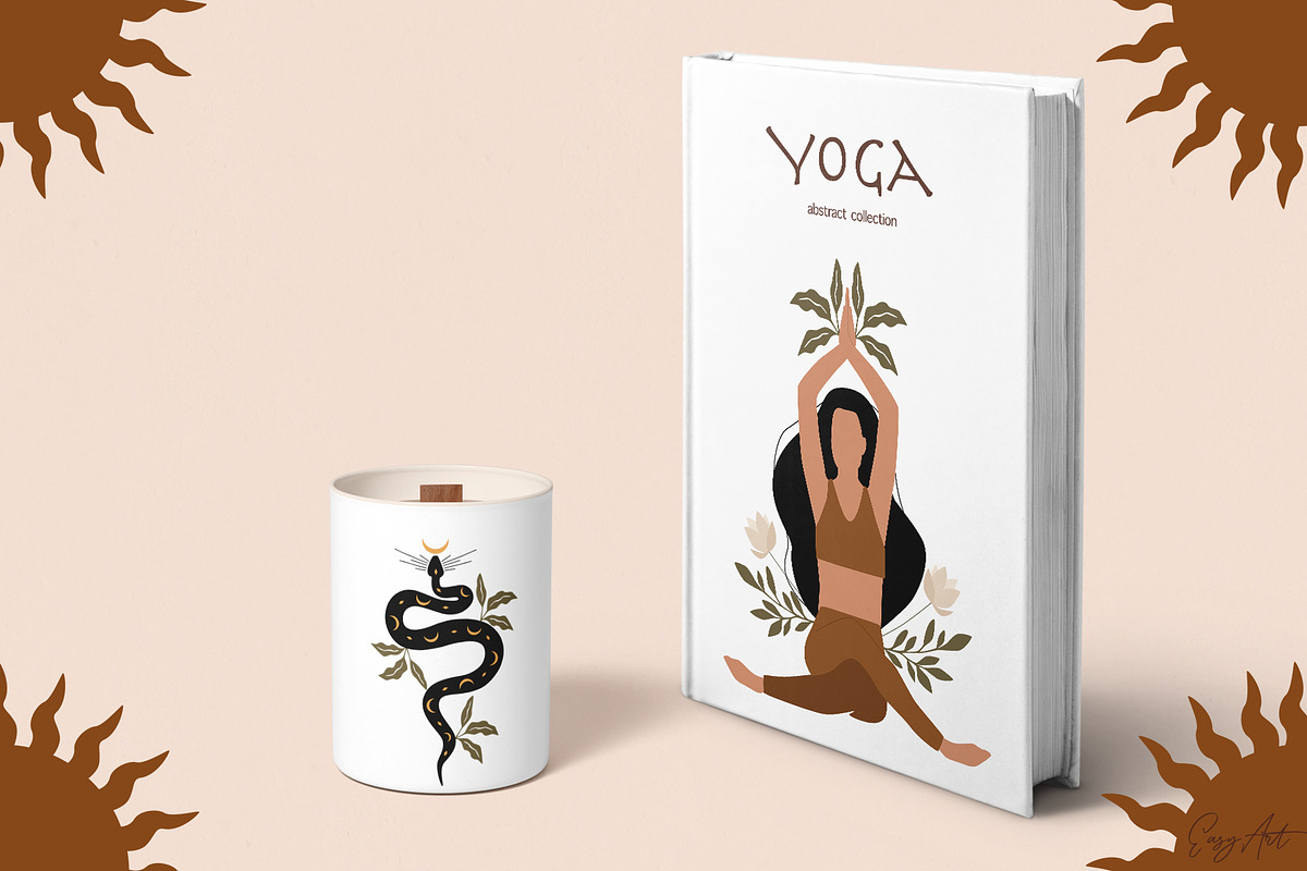 Yoga women collection, a Healthcare Illustration by EasyArt (Photo 6 of 12)