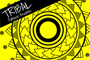20 Tribal Pattern Strokes