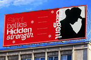 Glagent Stencil | 162 Super Family, a Sans Serif Font by IM Studio (Thumbnail 2 of 9)