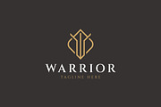 Warrior Letter W Logo Abstract Sword, a Branding & Logo Template by Signatoro (Thumbnail 2 of 2)
