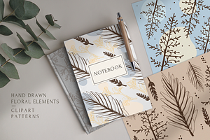 Hand Drawn Floral Patterns