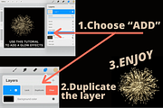 25 Procreate Fireworks Brushes Set, a Brush Add-On by LiuBi Art (Thumbnail 4 of 4)