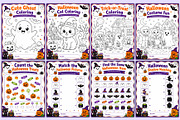 2027 Halloween Activity Book Kids, a Stationery Template by Mustafiz (Thumbnail 3 of 5)