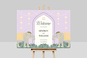 Indian Wedding Welcome Sign Template, a Flyer Template by BrandPacks (Thumbnail 4 of 6)