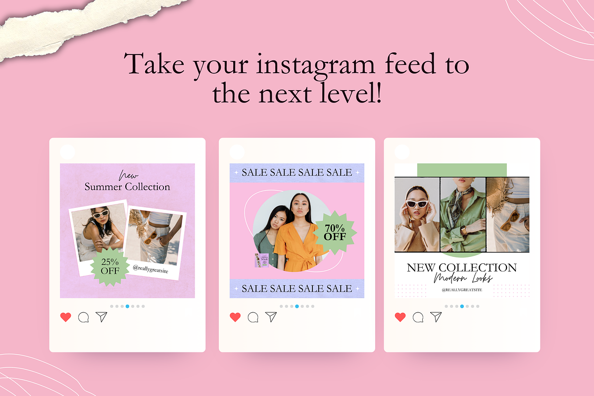 340 Social Media Post Template Canva, a Templates & Theme by TemplateCastleStore (Photo 5 of 10)