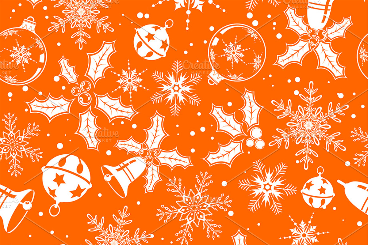 Christmas Backgrounds Themes, a Decorative Illustration by TAlex (Photo 3 of 6)