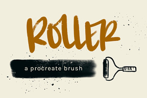 Roller Brush For Procreate