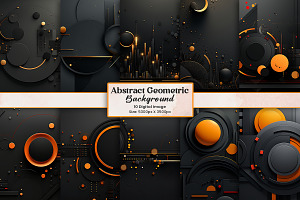 Abstract Geometric Shapes Background