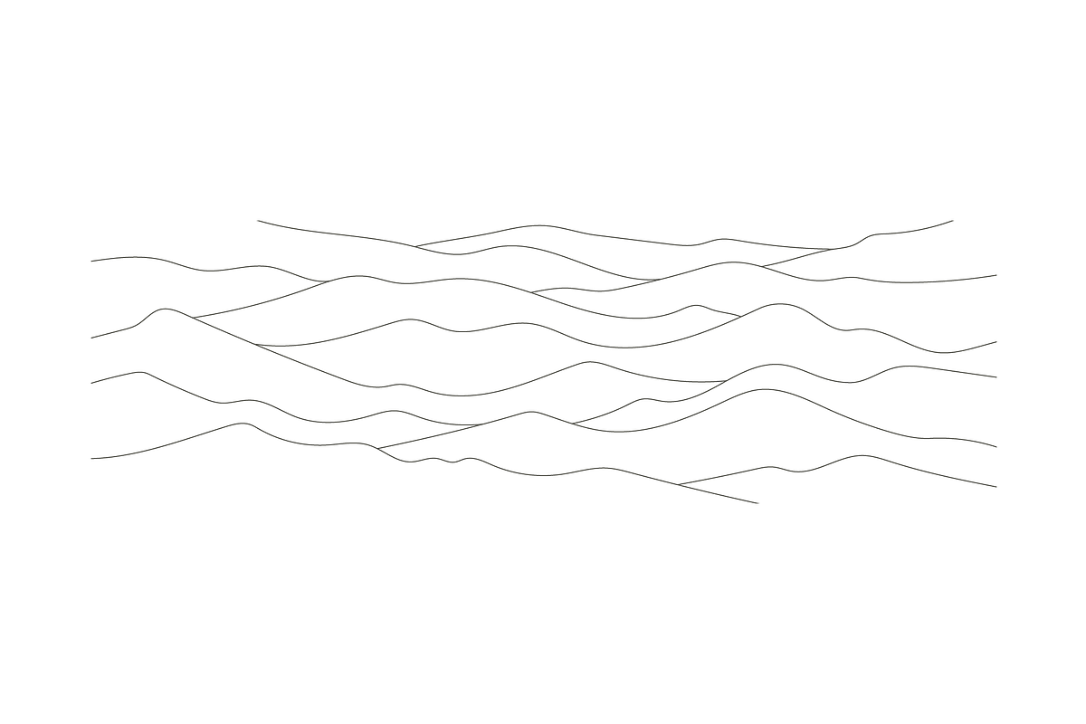 mountain wave continues line design, a Texture Graphic by lawoel (Photo 3 of 3)