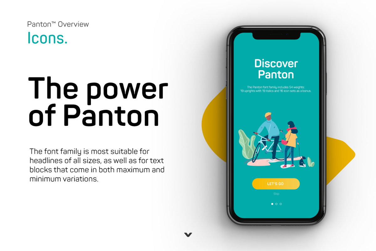 Panton font, a Sans Serif Font by Fontfabric (Photo 3 of 6)
