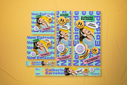 Soft Pop Web Banner Set, a Templates & Theme by The Good Store (Thumbnail 1 of 2)