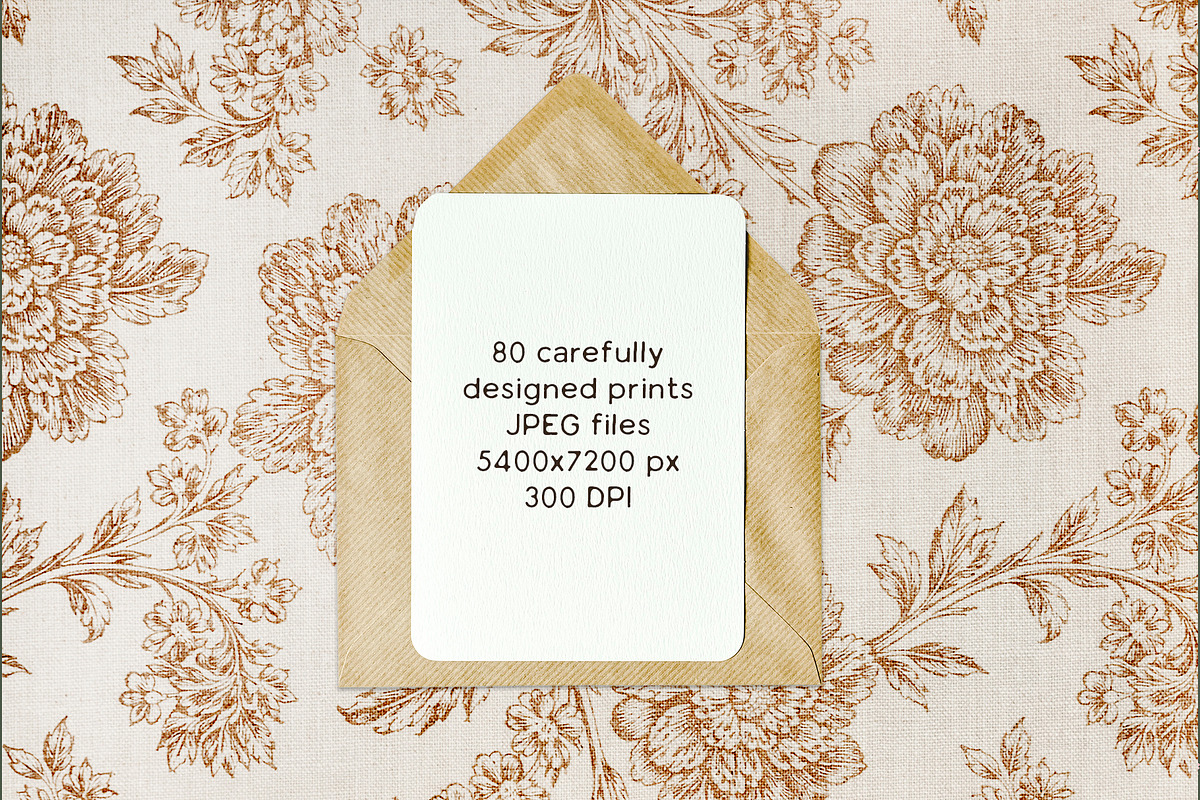 Print Language Vol.1 Vintage Set, a Background Graphic by Lidberia (Photo 11 of 11)