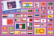 Flags of the World: Vector Art, an Illustration by Wingsart Studio (Thumbnail 5 of 8)