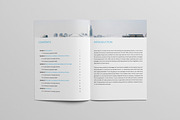 Company Profile Template WORD & INDD, a Brochure Template by Taiffco (Thumbnail 2 of 8)