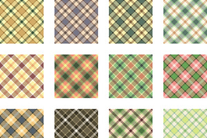 272 Fantasy Plaid Patterns