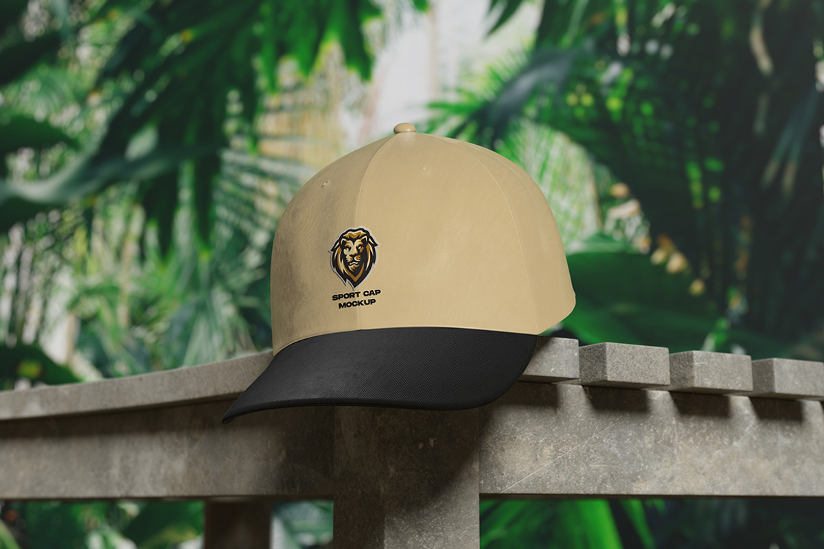 Outdoor Sport Cap Mockup, a Hat Mockup by ianmikraz (Photo 3 of 5)