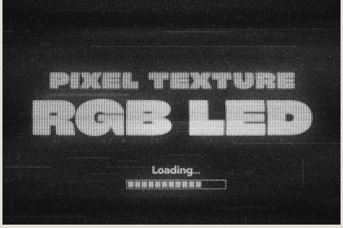 TV Display Screen Text Effect, a Layer Style Add-On by PopotLane (Photo 7 of 7)