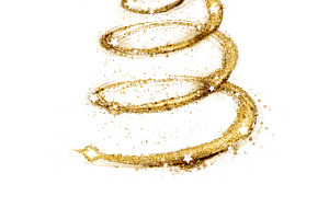 Christmas and new year decorations stock photo containing abstract and art