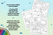 Cozy Animals Coloring Book for Kids, an Animal Illustration by Bold & Easy Coloring Book (Thumbnail 3 of 4)