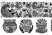 Vintage Fruits Folk Art, a Decorative Illustration by devastd (Thumbnail 6 of 27)