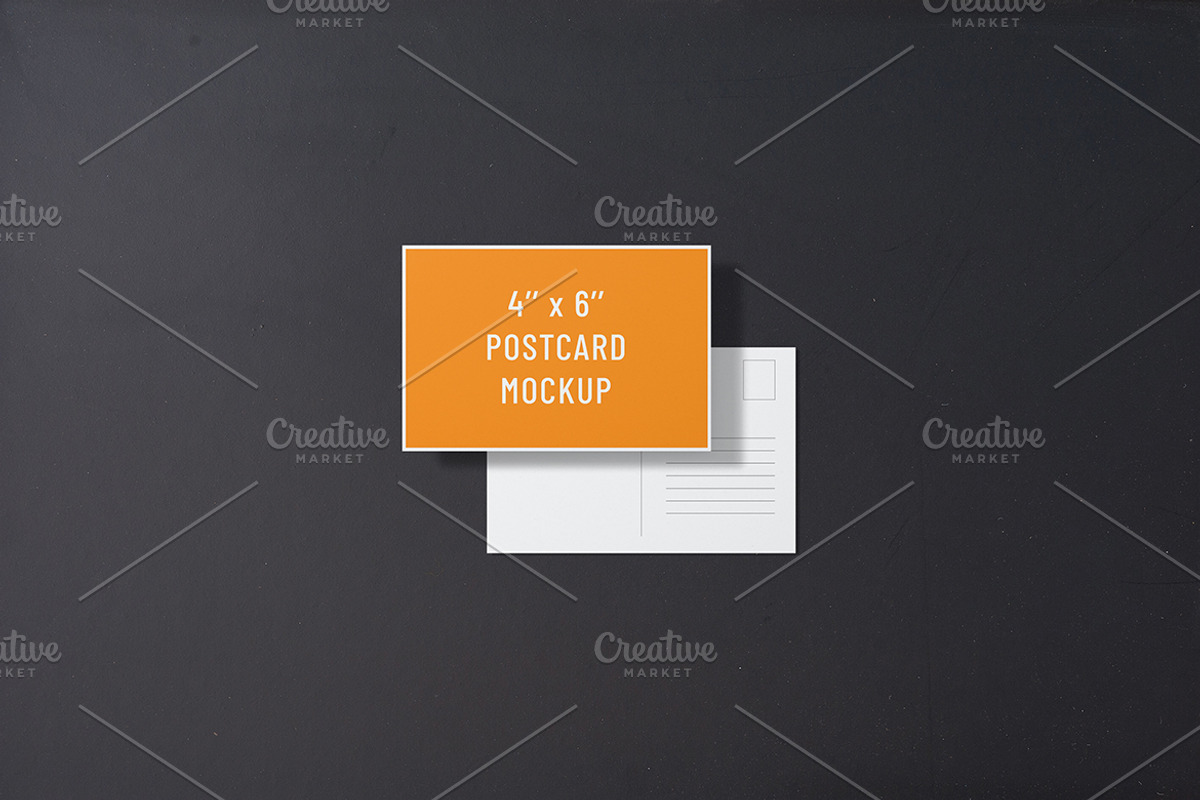 4x6 Landscape Postcard Mockup Set, a Merchandise Mockup by professorinc (Photo 6 of 6)