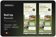 Real Estate Expo Roll Up Banner, a Poster Template by Annora Studio (Thumbnail 1 of 6)
