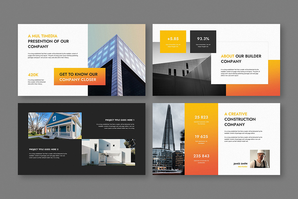 Architecture Presentation Template, a Templates & Theme by Slide_Genius1 (Photo 3 of 6)