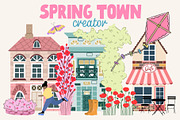 Seasonal Town Creator Bundle -60%OFF, a Decorative Illustration by Alina Sh (Thumbnail 5 of 22)