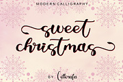 Sweet Christmas, a Script Font by Letterafa Studio (Thumbnail 1 of 8)