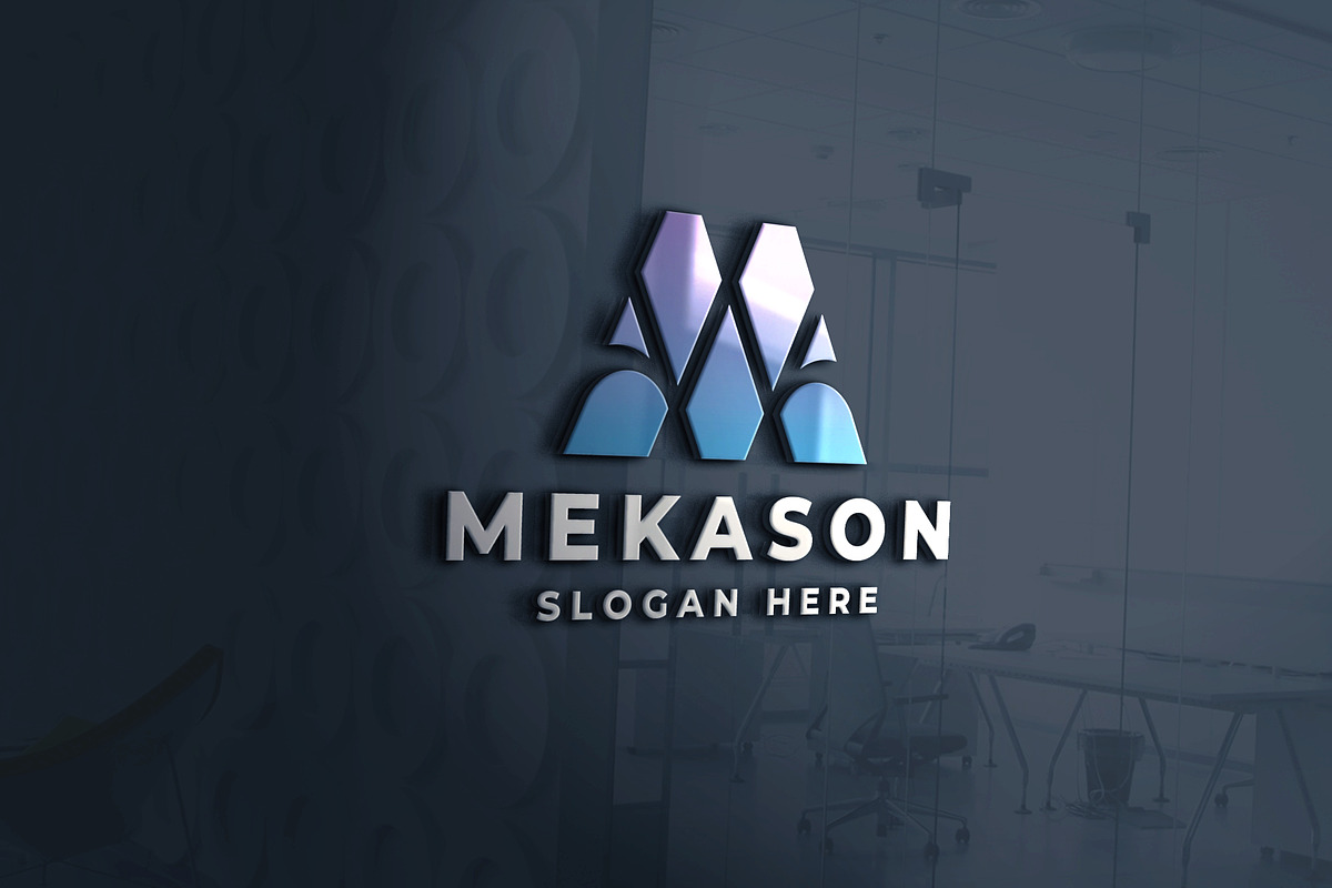 Modern Geometric M Logo, a Branding & Logo Template by Design_Planet (Photo 2 of 2)